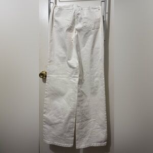 Judy Blue Women’s 5/27 White High Waist Wide Leg Denim Jeans NWT